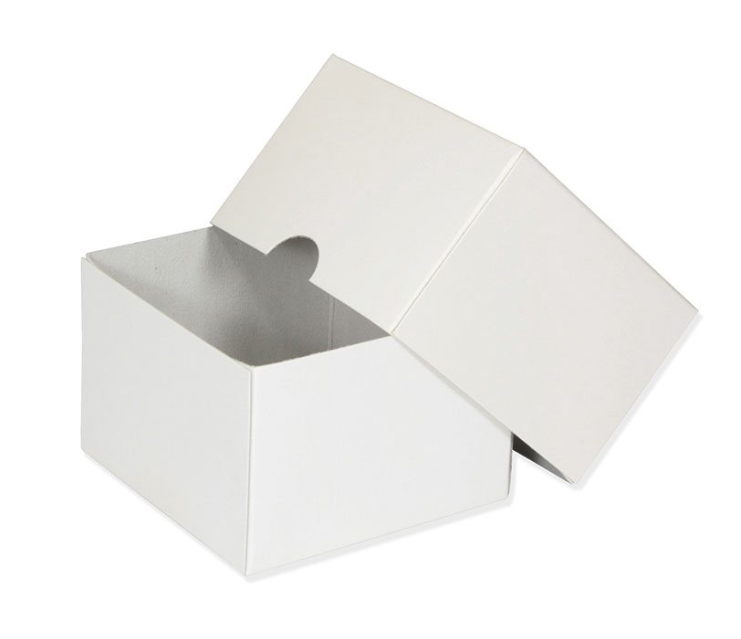 Stuelpschachtel Verpackung aus Karton mit Fingerloch